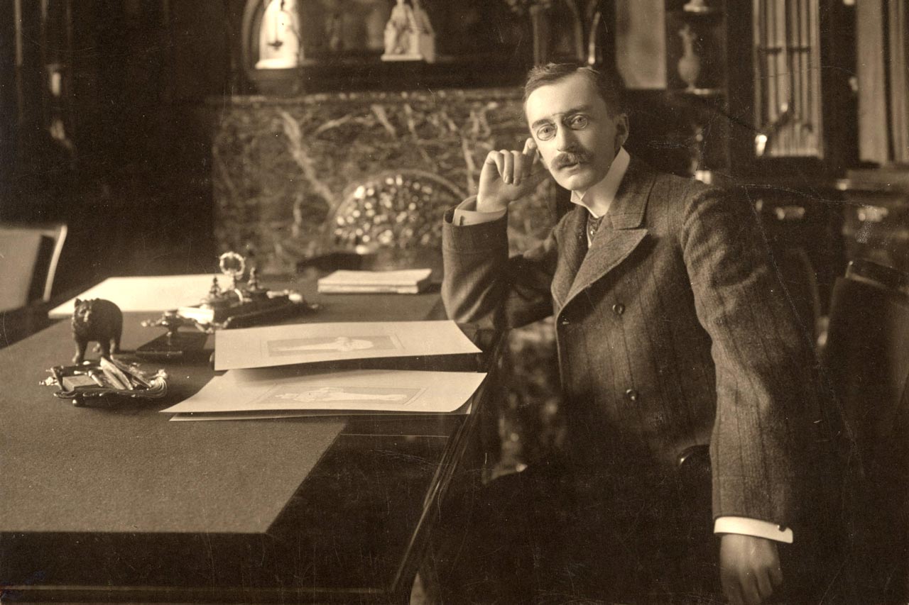 Theodor Francksen im Jahr 1910.