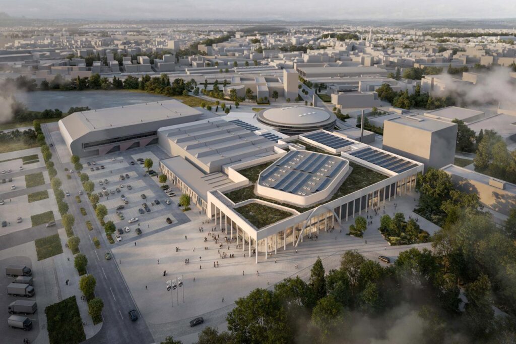 Weser-Ems Hallen: Neubau der Kongresshalle und Festsäle