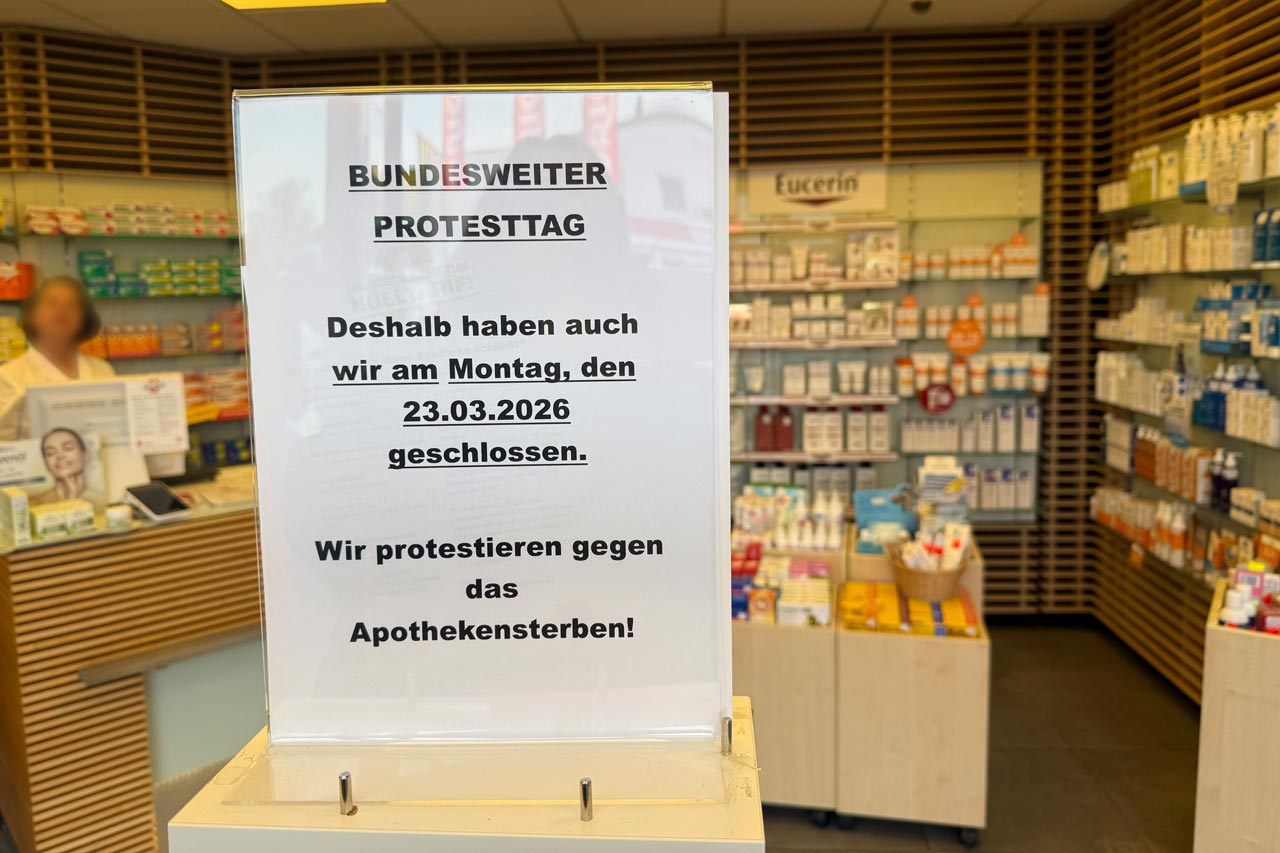 Montag protestieren die Belegschaften von Apotheken.