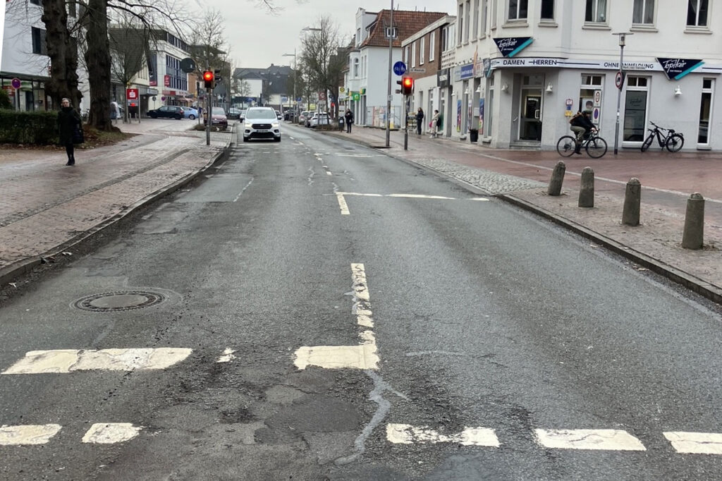 Hauptstraße wird gesperrt und saniert
