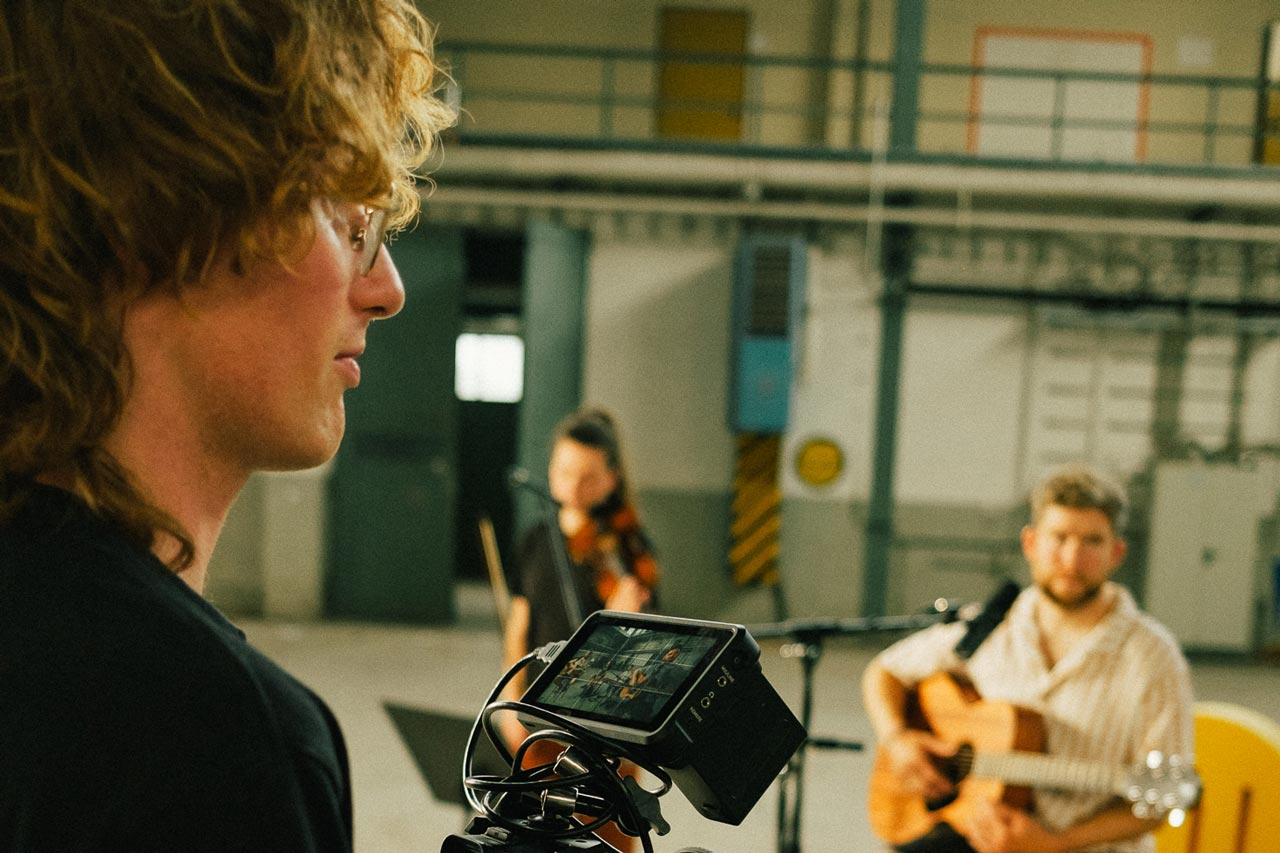 Aufnahmen bei Kulturschnack mit Connor McBriarty.