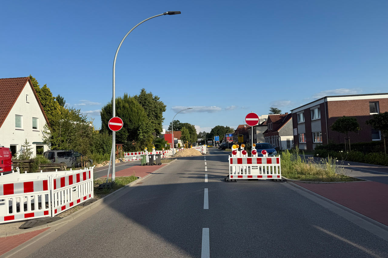 Ab Montag ist ein neuer Abschnitt der Alexanderstraße gesperrt.