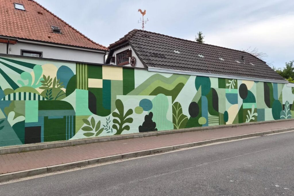 Graffito an der Dr.-Elise-Troschel-Straße