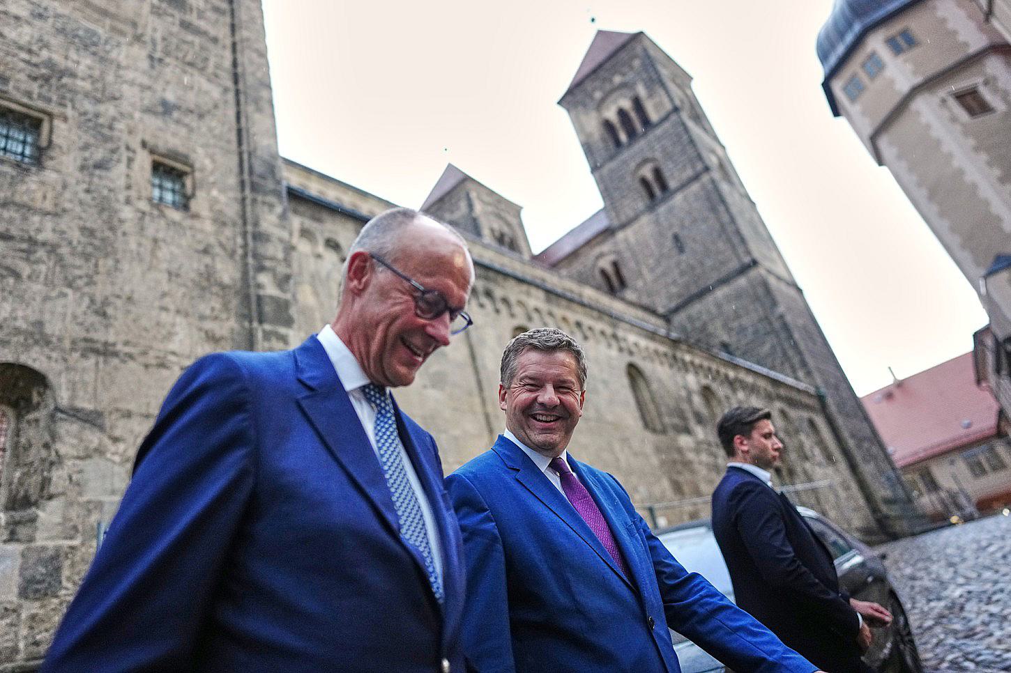 Merz: Gibt zu Wählern in Sachsen-Anhalt „keine Brandmauer“