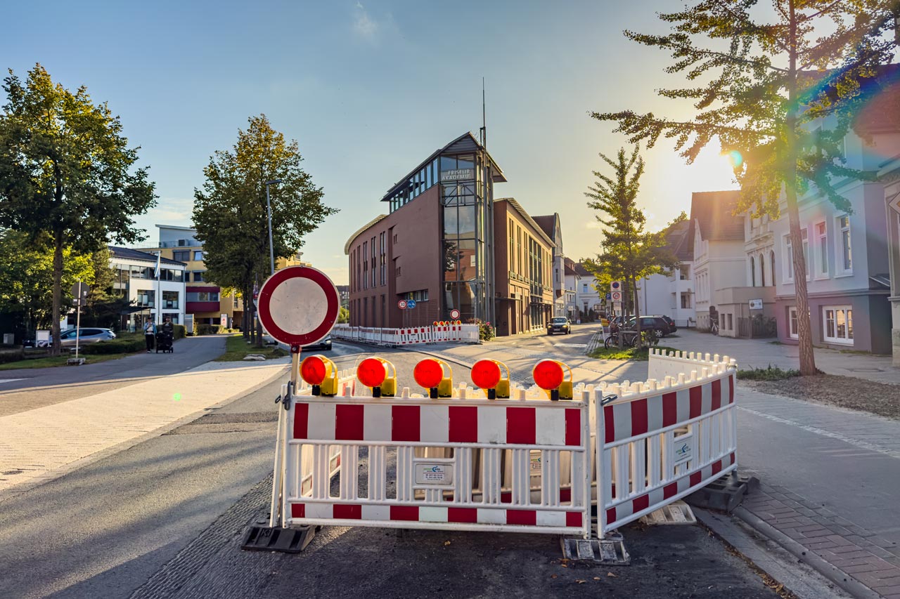 Wegen Asphaltierungsarbeiten wird die Donnerschweer Straße voll gesperrt.