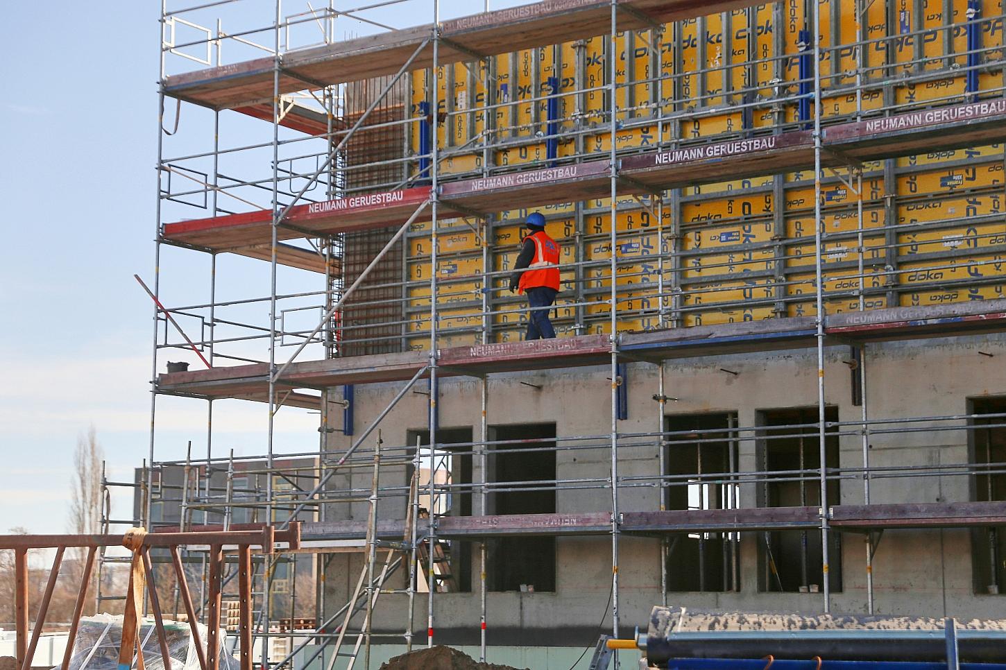 Bauhauptgewerbe in Niedersachsen steigert Umsatz um 2,3 Prozent