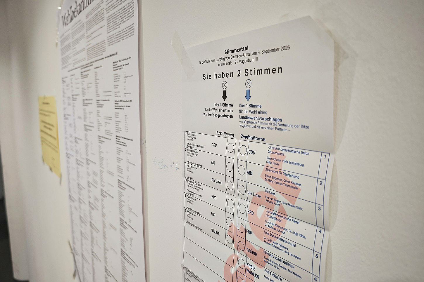 Wahlbeteiligung in Sachsen-Anhalt schon höher als 2021