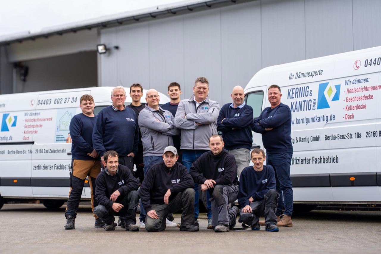 Das Team von Kernig und Kantig.