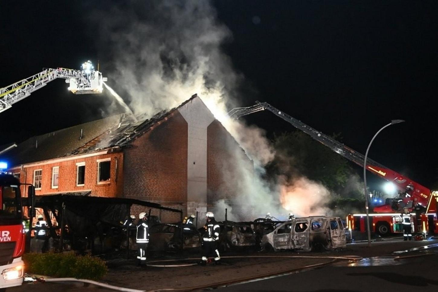 Feuer in Zeven, Einbruch und Reifendiebstahl beschäftigen die Polizei im Landkreis Rotenburg