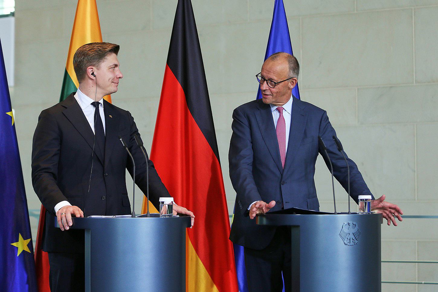 Deutschland und Litauen wollen militärische Kooperation stärken