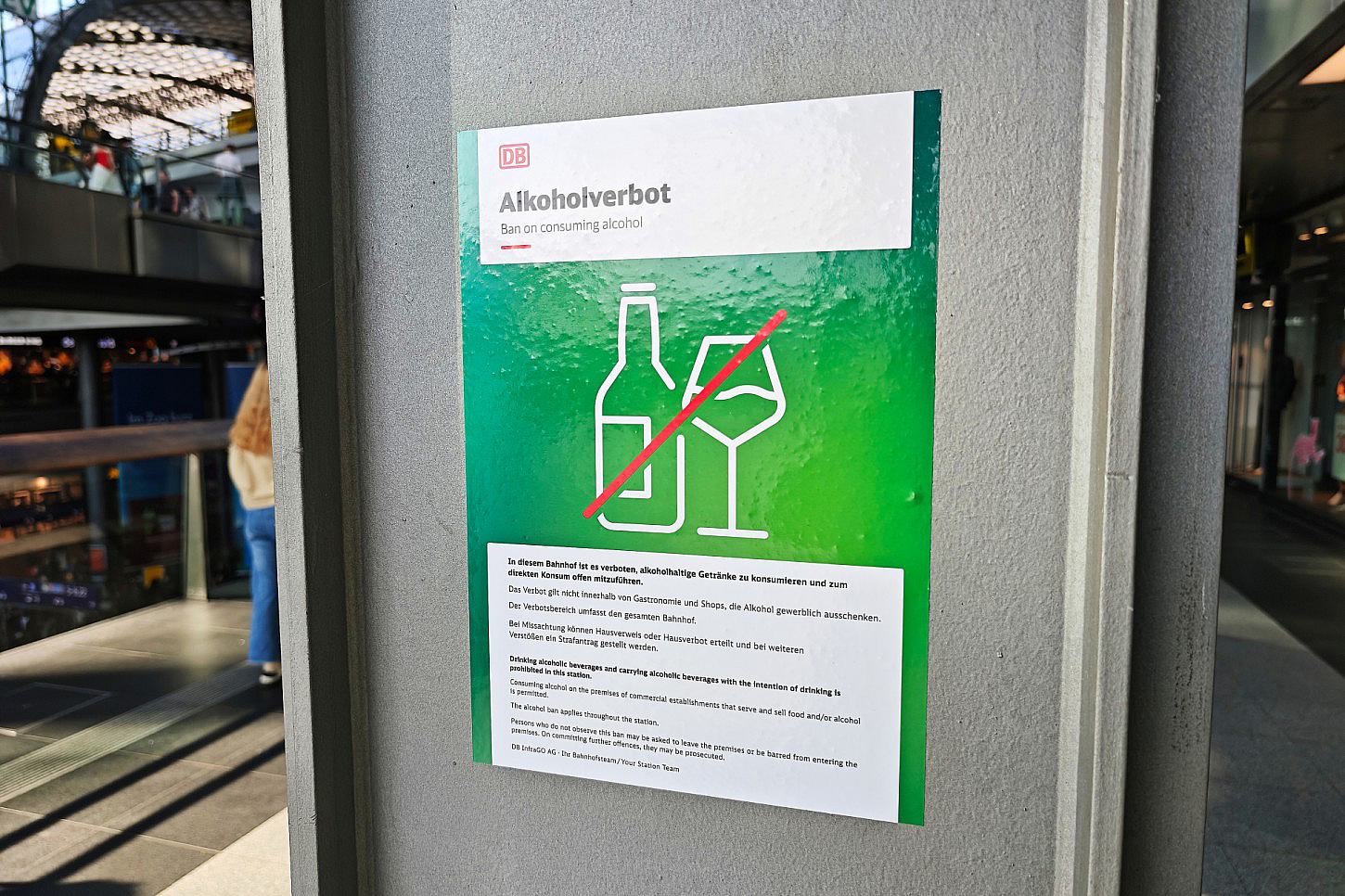 GdP begrüßt bundesweites Alkoholverbot an Bahnhöfen