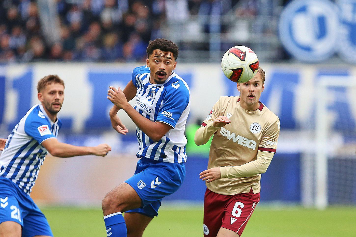 2. Bundesliga: Magdeburg gewinnt gegen Karlsruhe mit 6:1