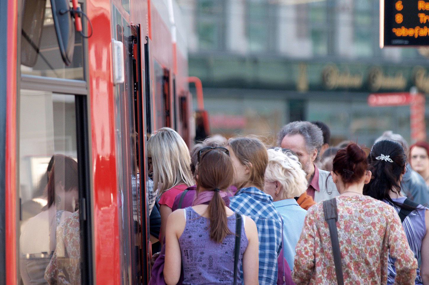 Anzahl der Fahrgäste im Nahverkehr mit Bahnen und Bussen gestiegen