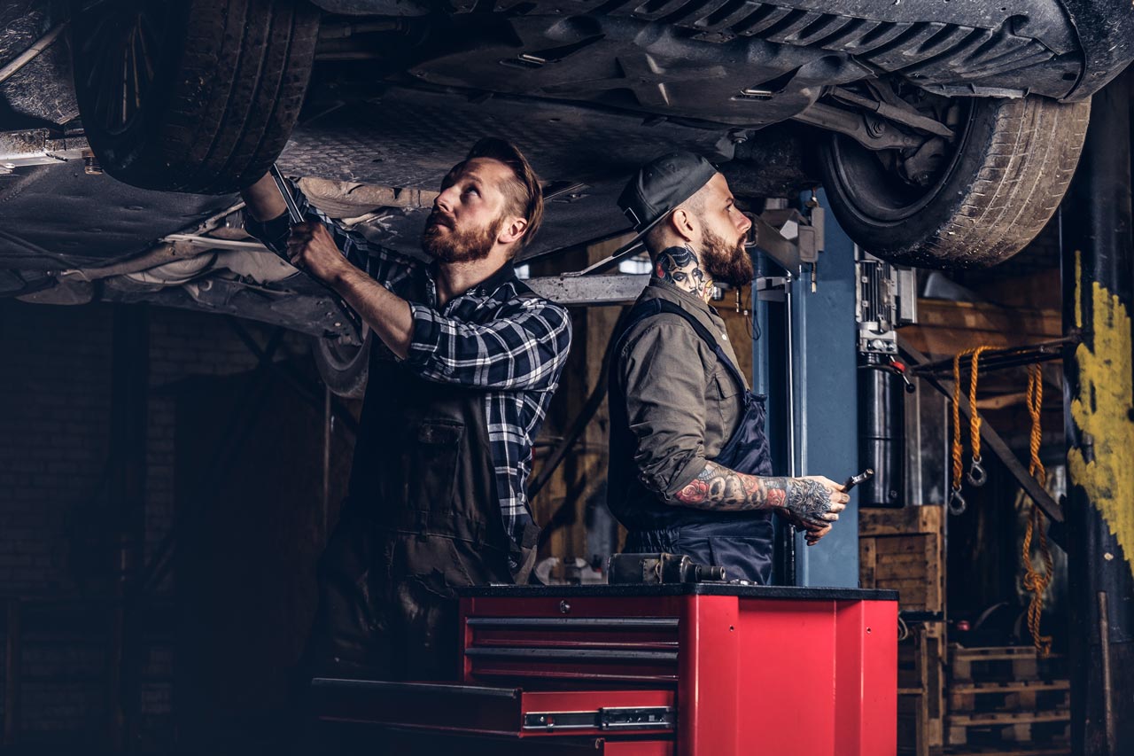 Hebebühnen für die Kfz-Werkstatt.